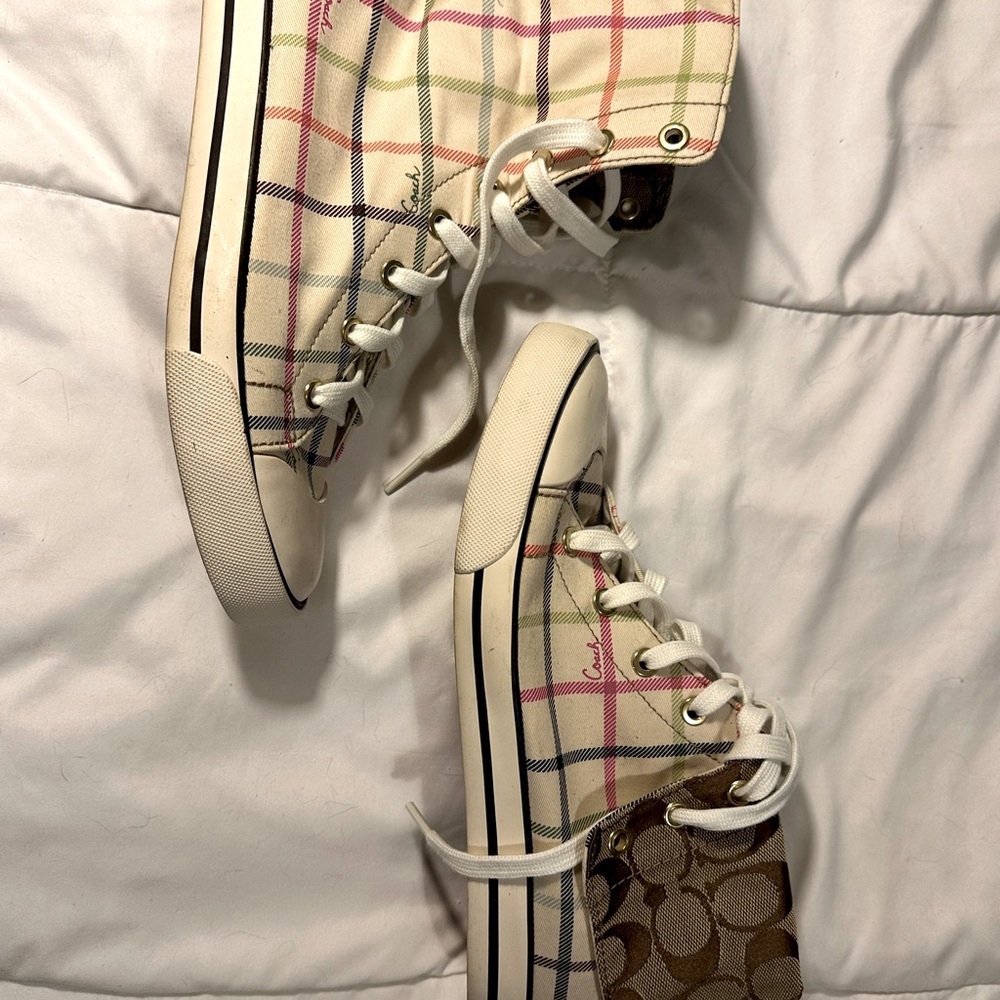High top Coach chucks purchased in 2008. I don’t think I ever wore them.